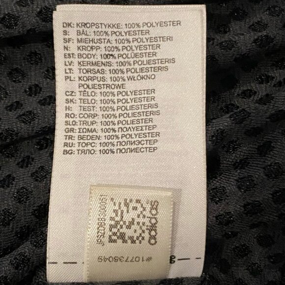 ADIDAS Men's BROOKLYN NETS Black Track Jacket Full Zip NBA Stitch Logo 2XL - Picture 12 of 14